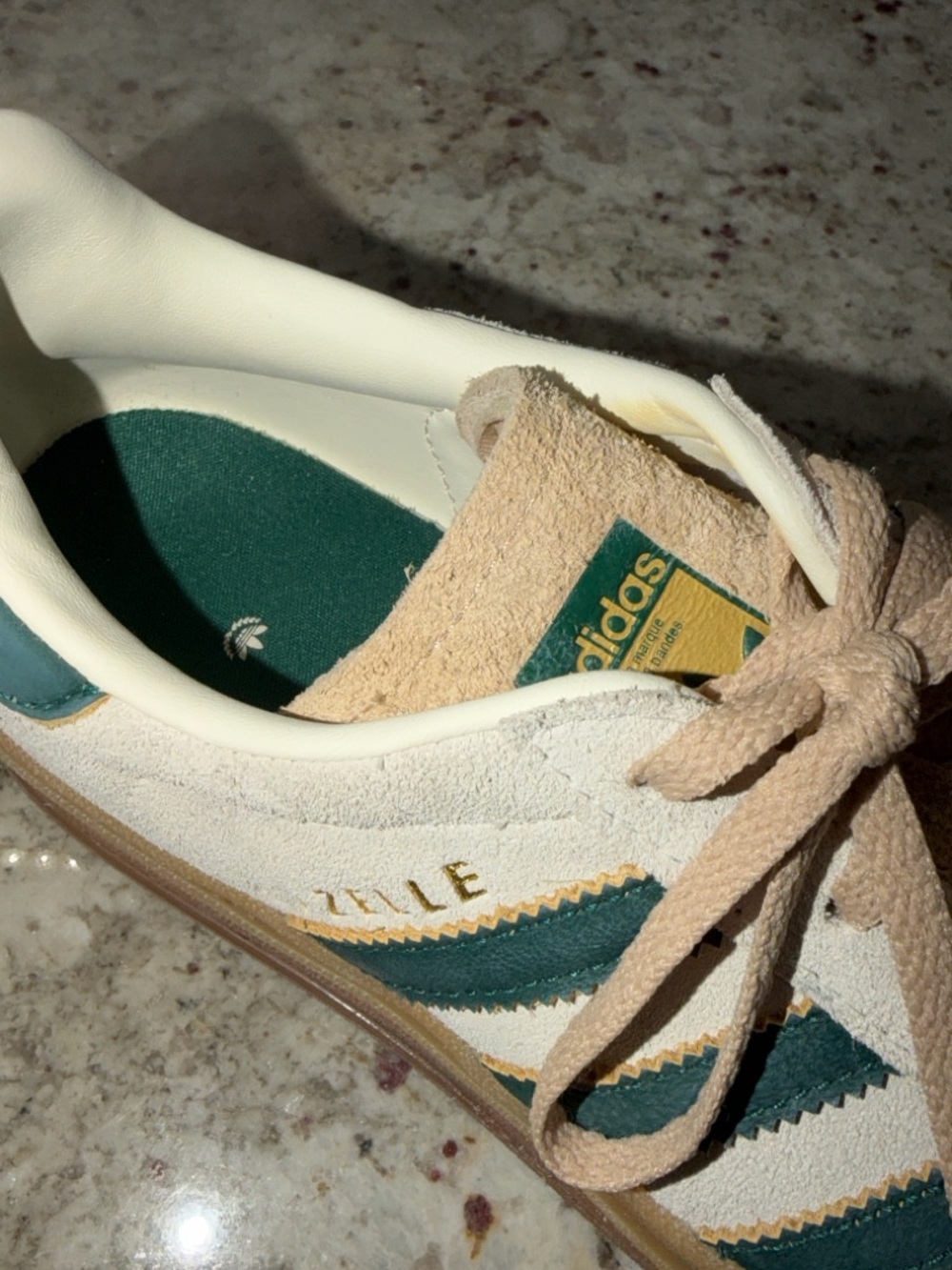 Size 6 Adidas Gazelle Platform Sneakers - Picture 6 of 8